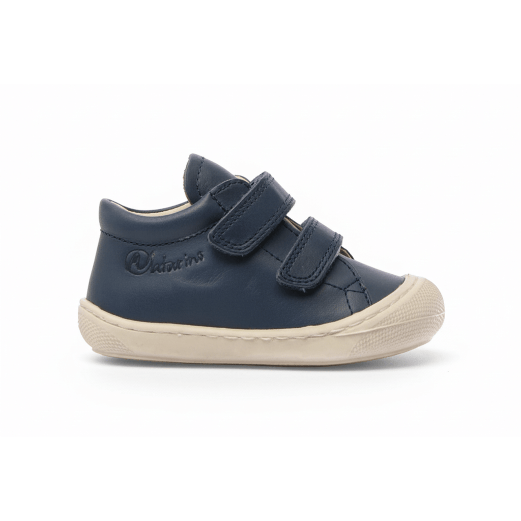 Naturino Toddlers (Sizes 19-24) Cocoon VL Navy/White Sole Leather