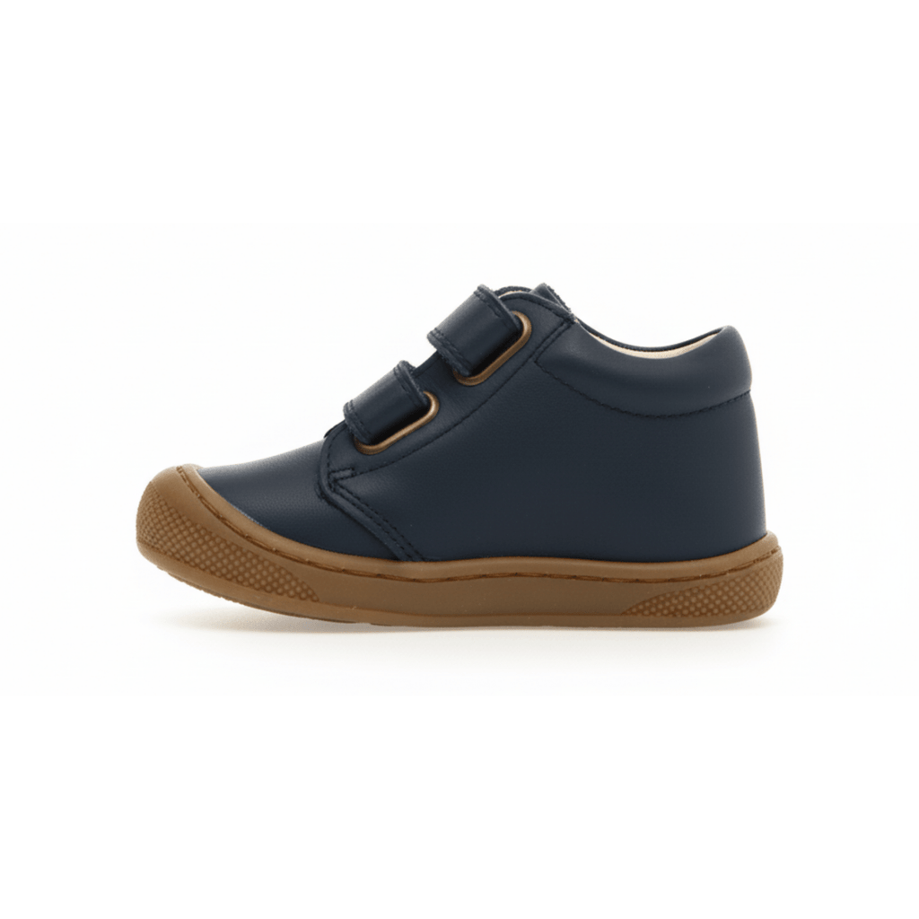 Naturino Toddlers (Sizes 19-24) Cocoon Wide VL Navy/Honey Sole