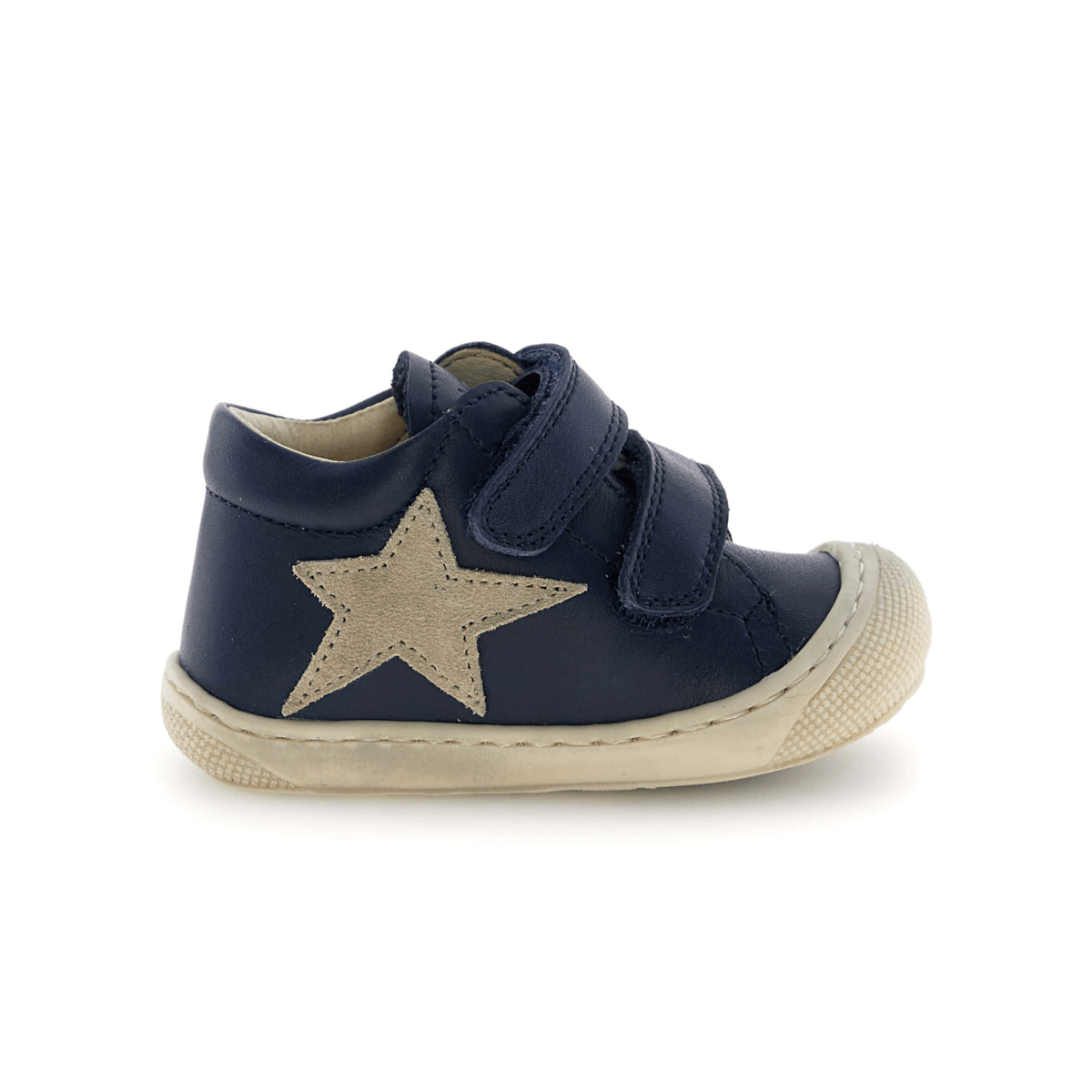 Naturino Toddlers (Sizes 20-23) Kolde VL Navy Leather/Bone Star