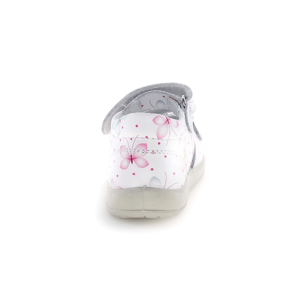 Naturino Toddlers (Sizes 21-25) New River White/Butterflies
