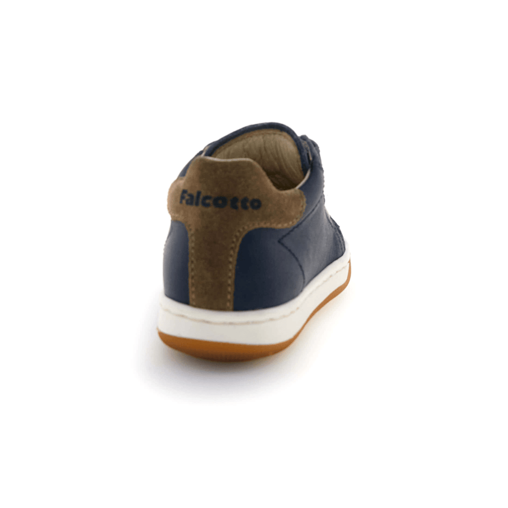 Naturino Toddlers (Sizes 21-26) Adam VL Navy Leather