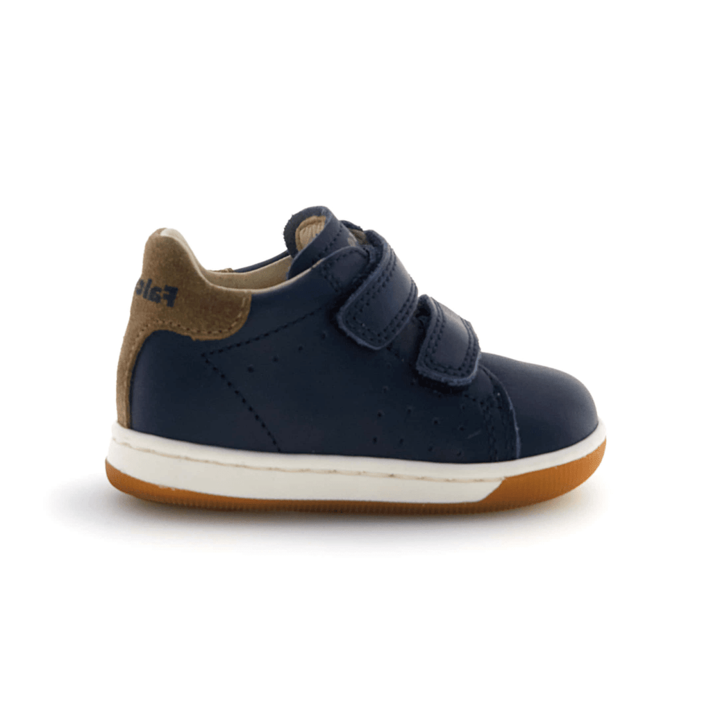 Naturino Toddlers (Sizes 21-26) Adam VL Navy Leather