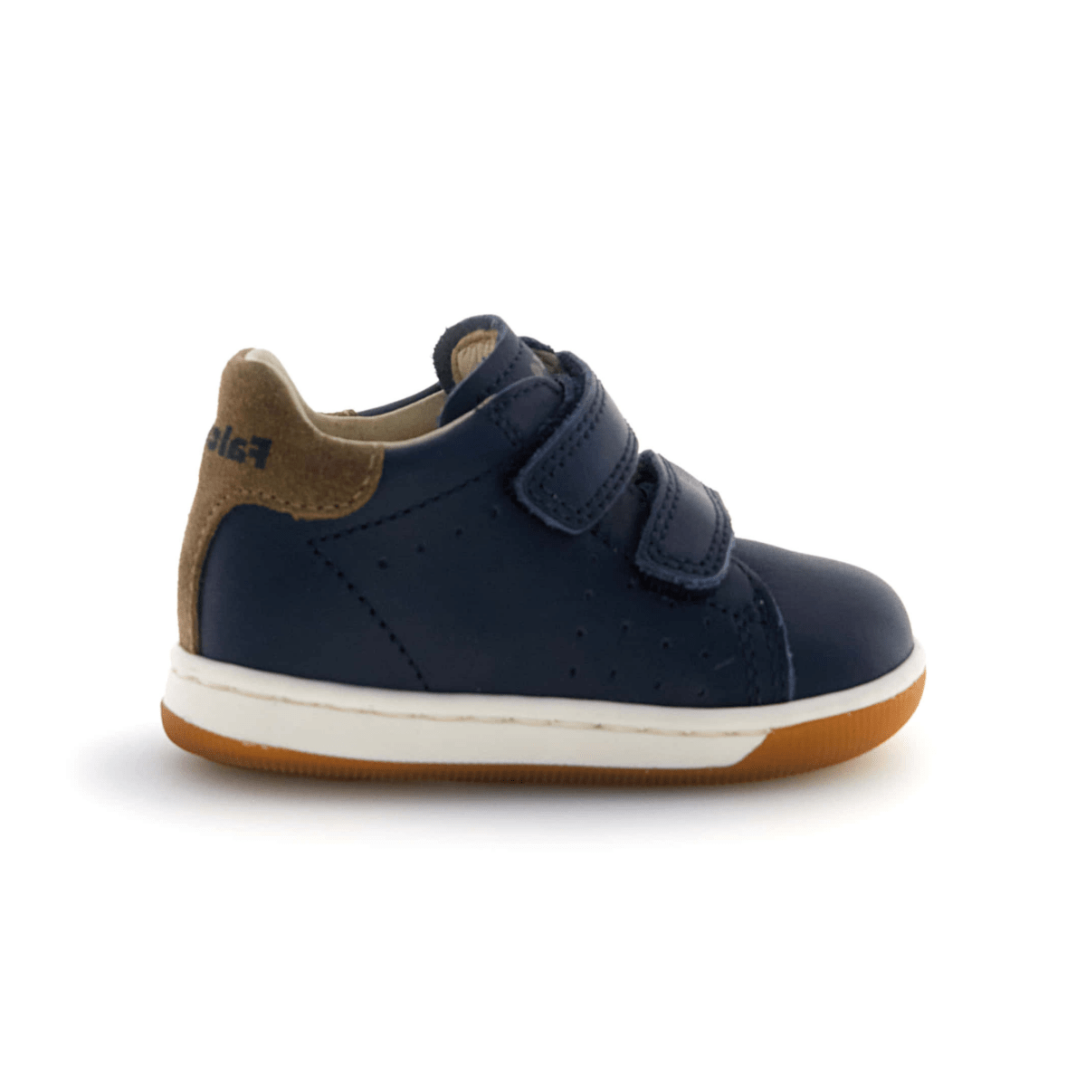 Naturino Toddlers (Sizes 21-26) Adam VL Navy Leather