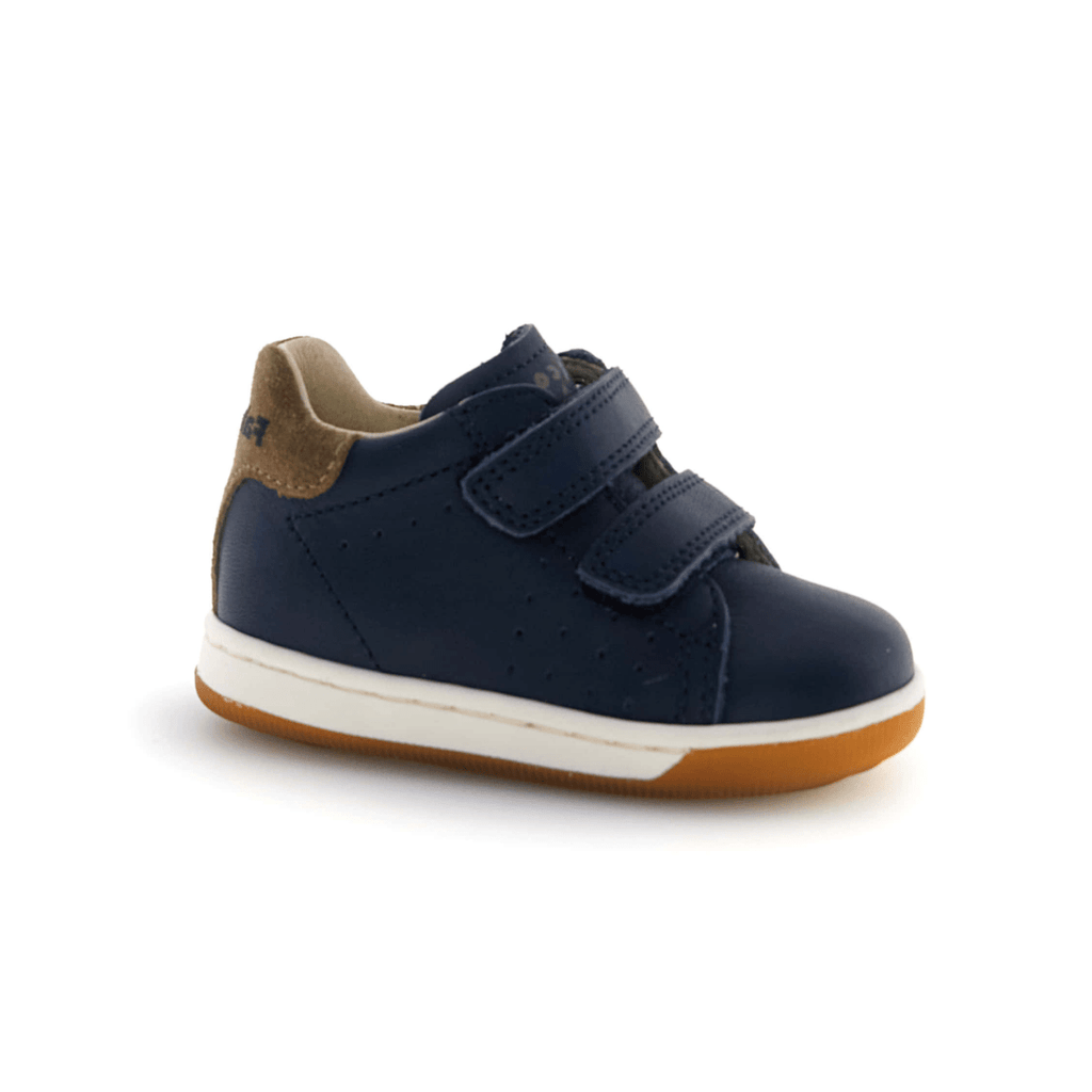 Naturino Toddlers (Sizes 21-26) Adam VL Navy Leather