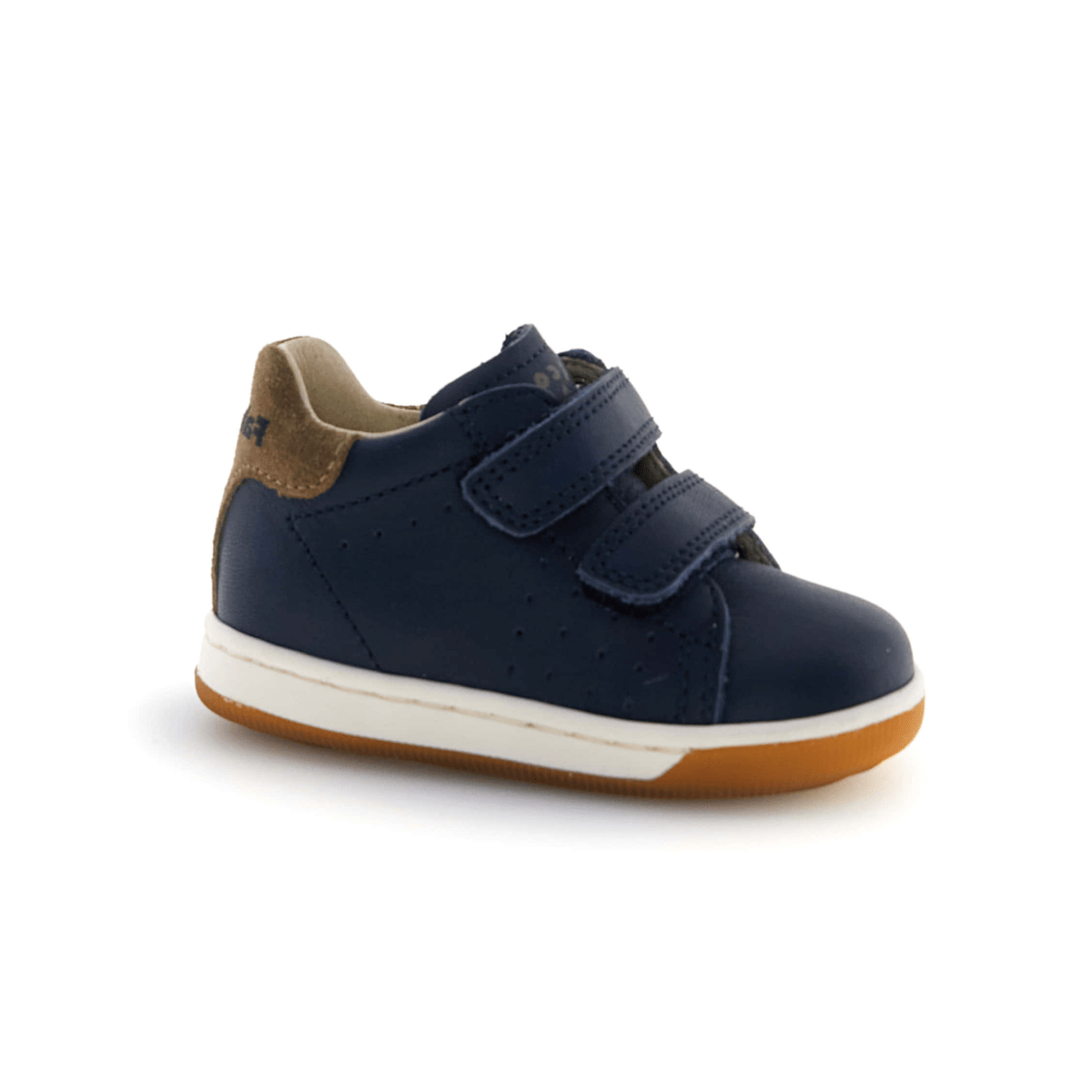 Naturino Toddlers (Sizes 21-26) Adam VL Navy Leather
