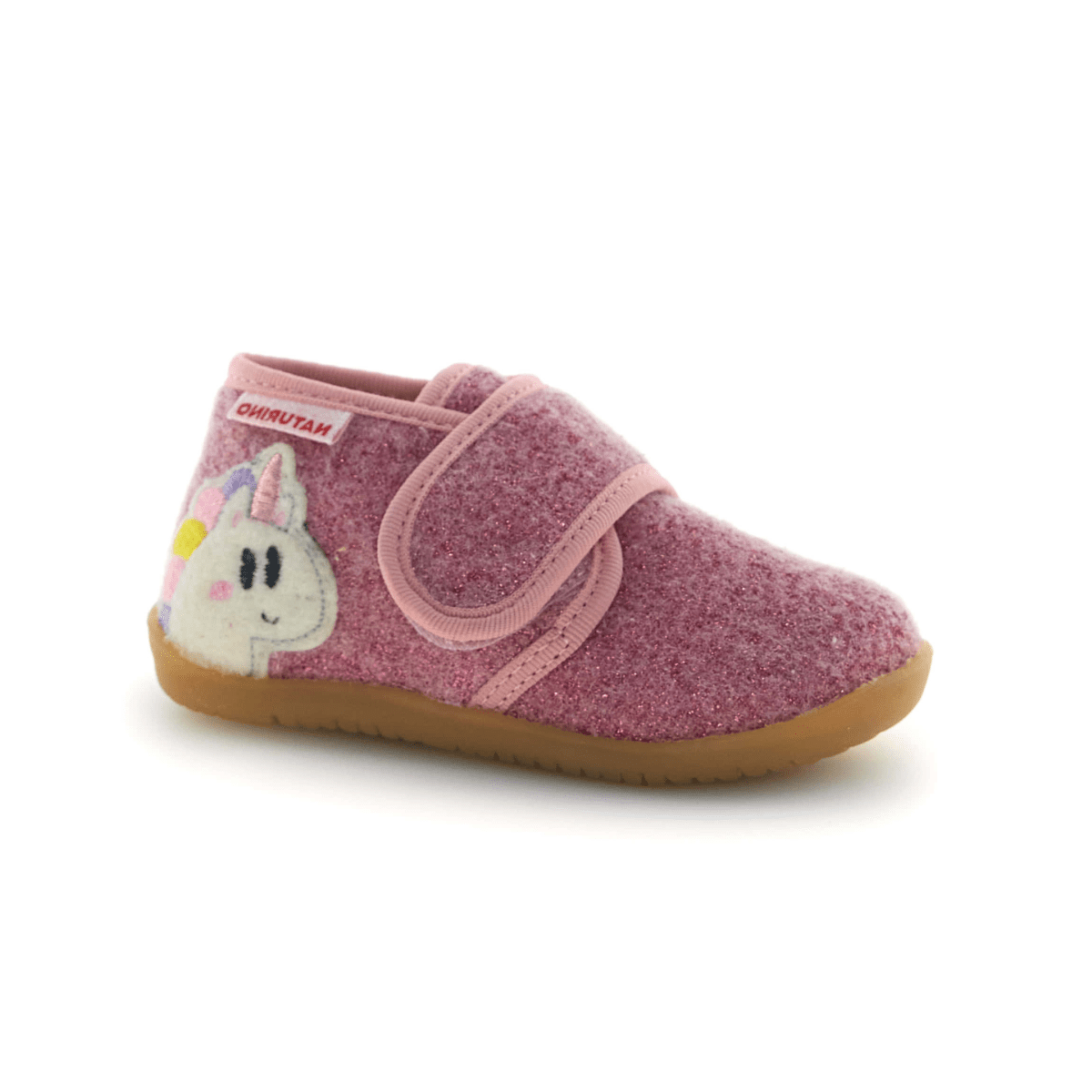 Naturino Toddlers (Sizes 21-26) Cloopa Pink Wool Unicorn