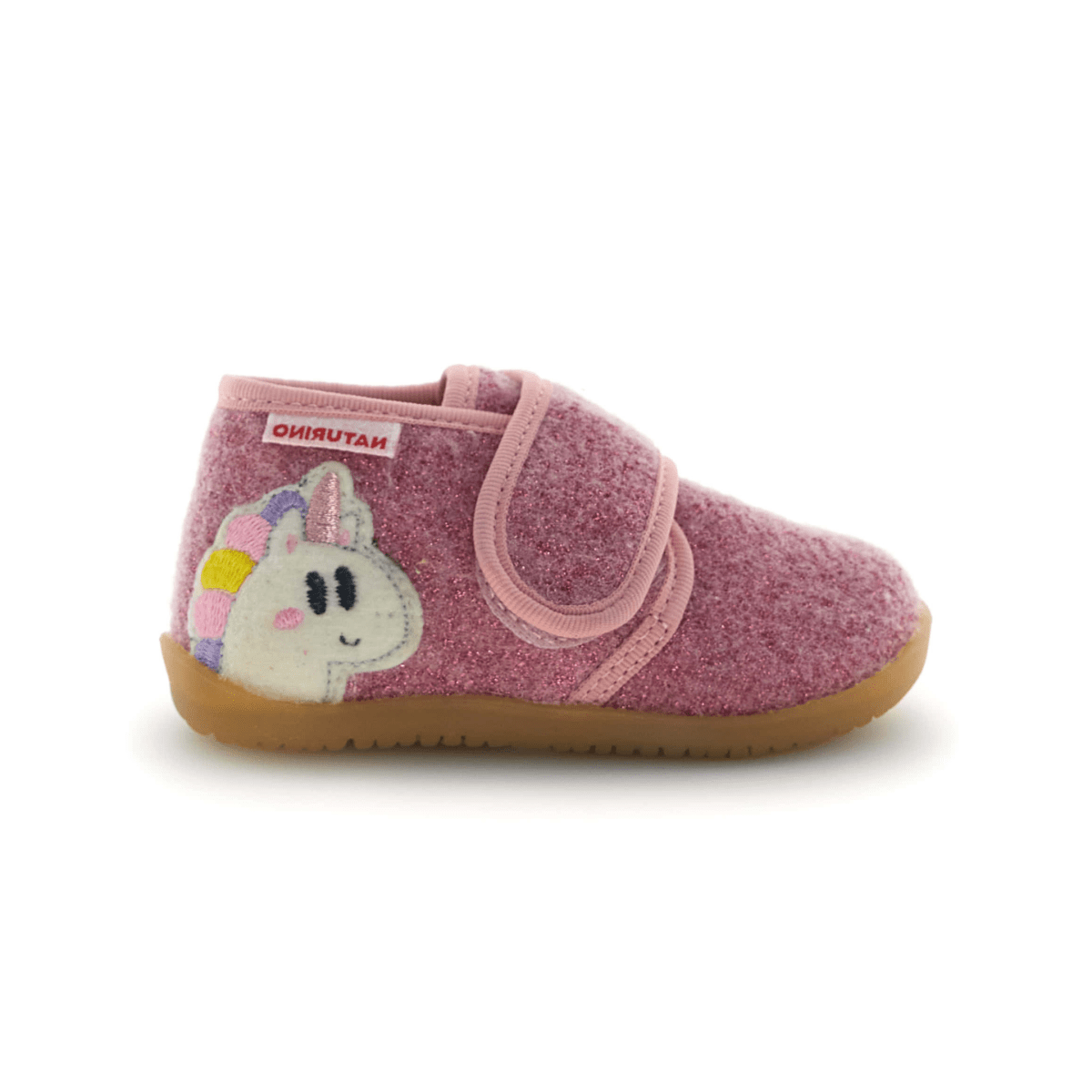 Naturino Toddlers (Sizes 21-26) Cloopa Pink Wool Unicorn