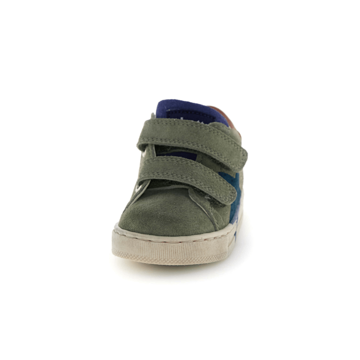 Naturino Toddlers (Sizes 21-26) Salazar 3 VL Green Suede/Blue Star