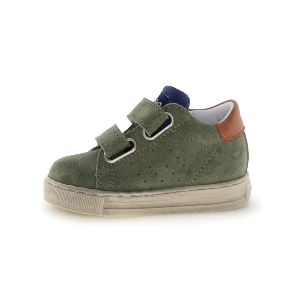 Naturino Toddlers (Sizes 21-26) Salazar 3 VL Green Suede/Blue Star