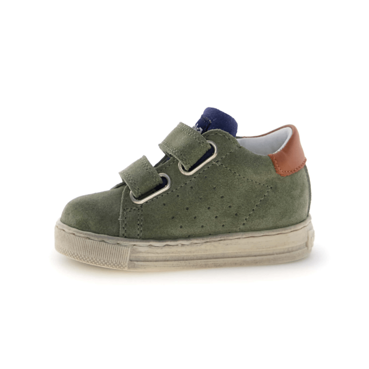 Naturino Toddlers (Sizes 21-26) Salazar 3 VL Green Suede/Blue Star