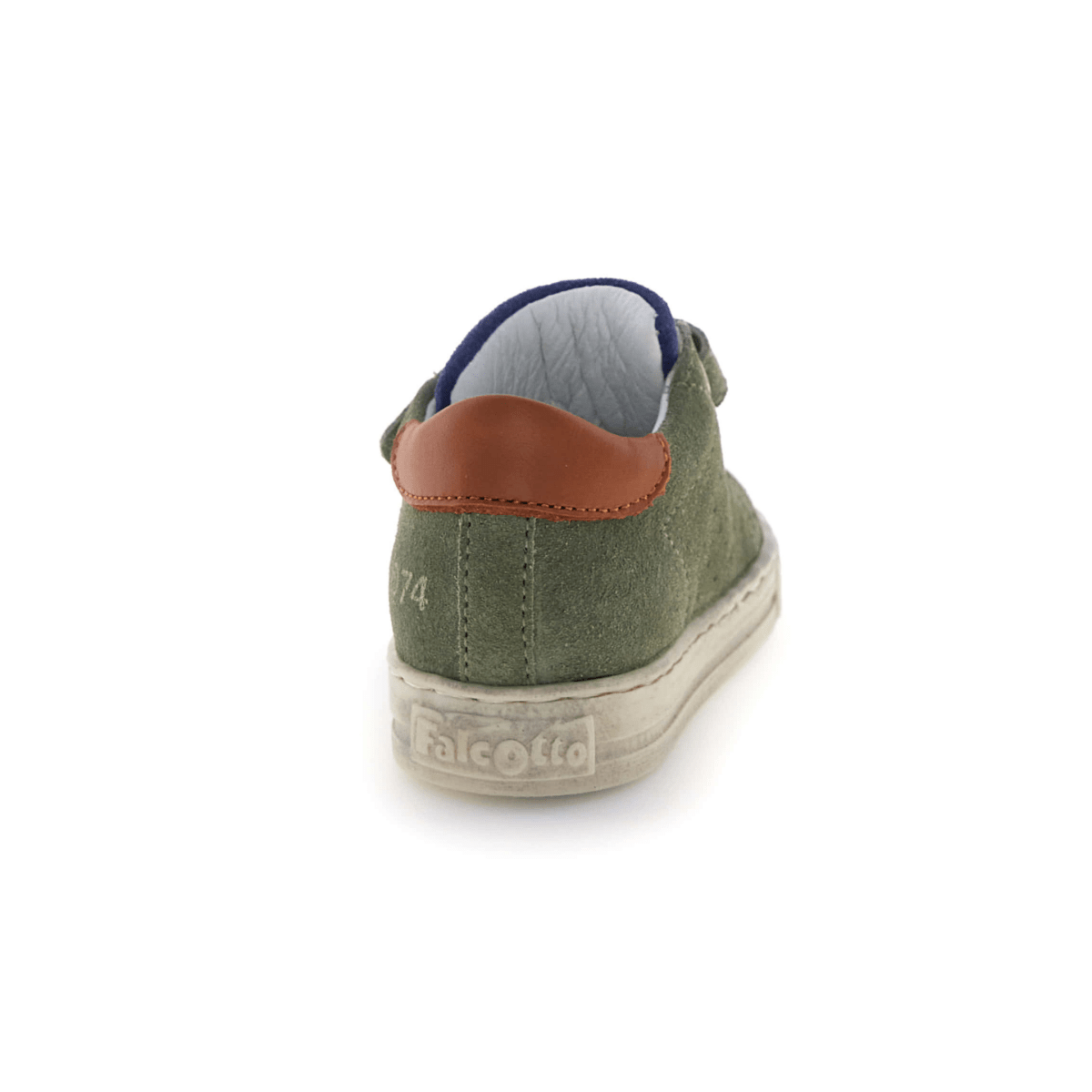 Naturino Toddlers (Sizes 21-26) Salazar 3 VL Green Suede/Blue Star