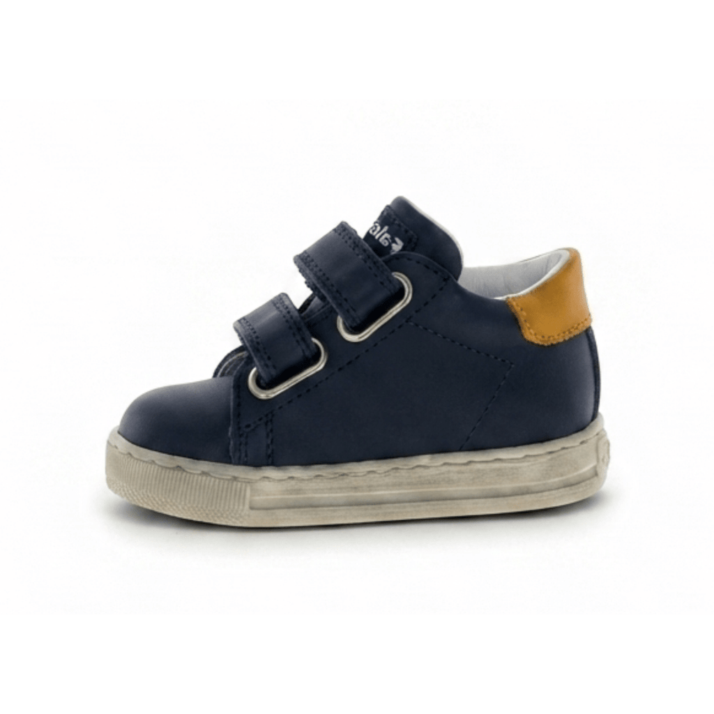 Naturino Toddlers (Sizes 21-26) Sasha VL Olive Star/Navy Leather