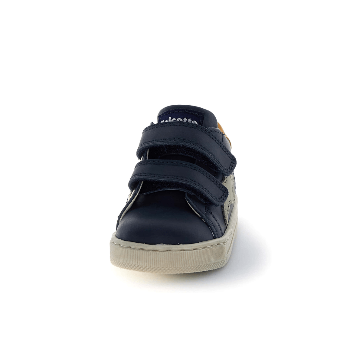 Naturino Toddlers (Sizes 21-26) Sasha VL Olive Star/Navy Leather