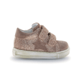 Naturino Toddlers (Sizes 21-26) Sasha VL Rose Gold Glitter/Pink Suede Star