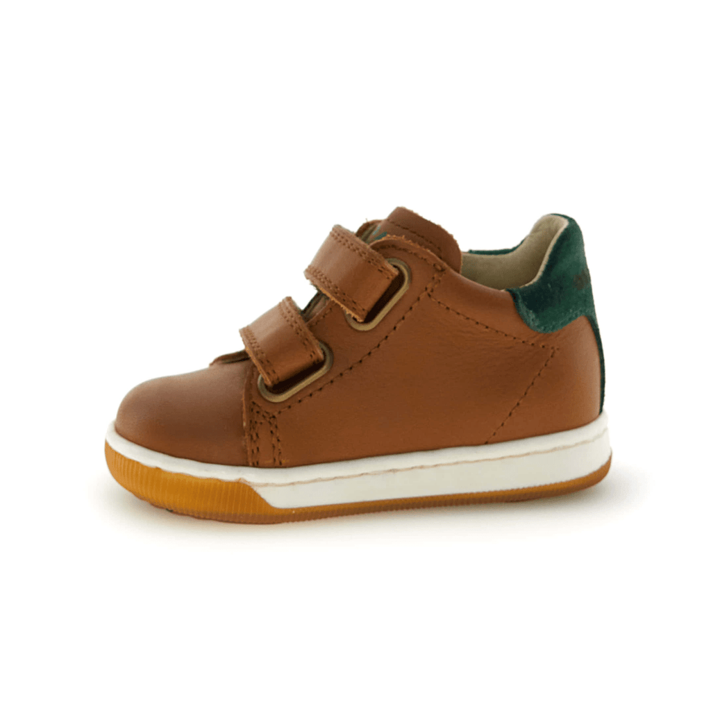 Naturino Toddlers (Sizes 22-26) Adam VL Cognac Leather