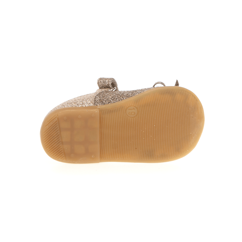 Naturino Toddlers (Sizes 22-26) Ballet Glitter Nude Mary Jane