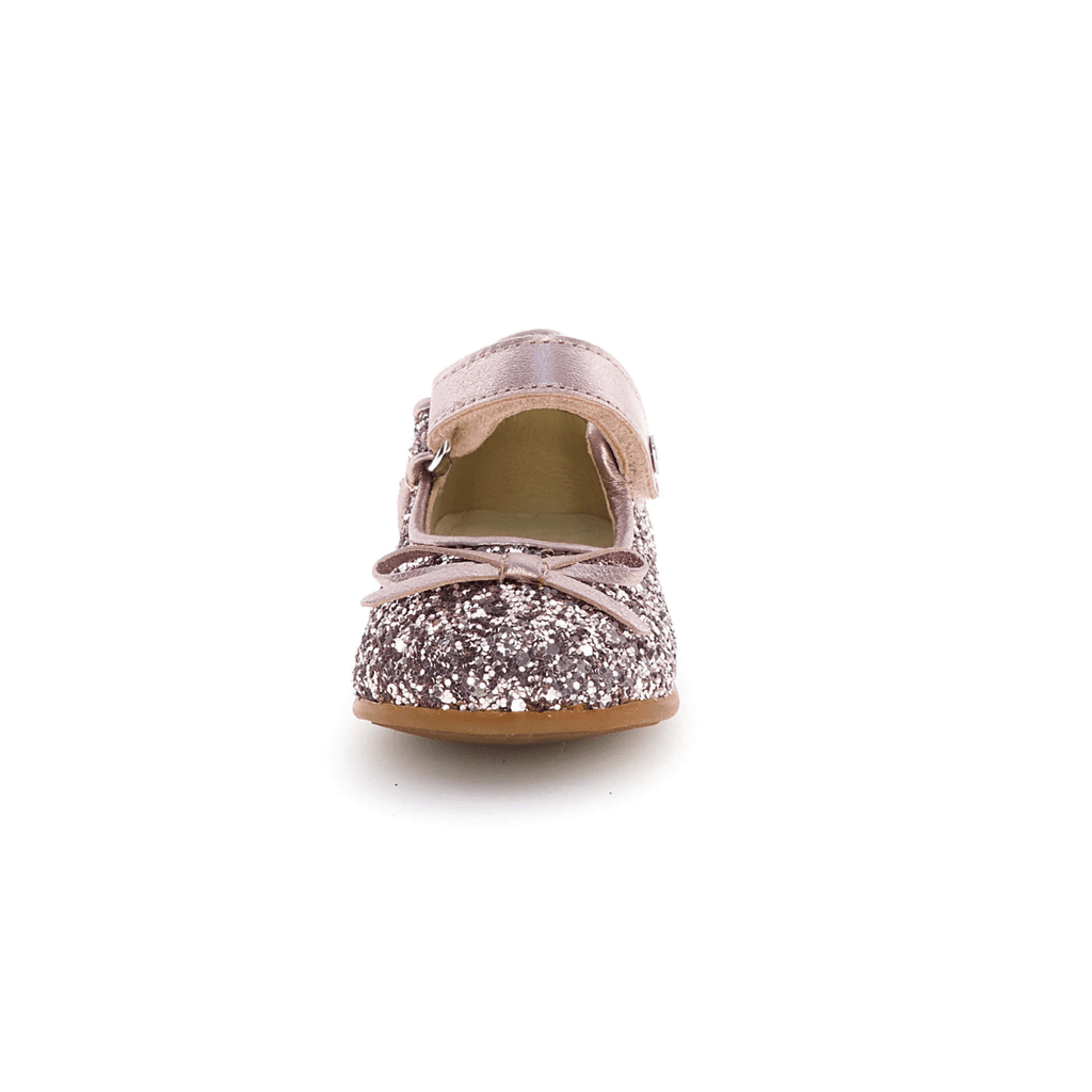 Naturino Toddlers (Sizes 22-27) Ballet Silver Glitter/Pink Metallic