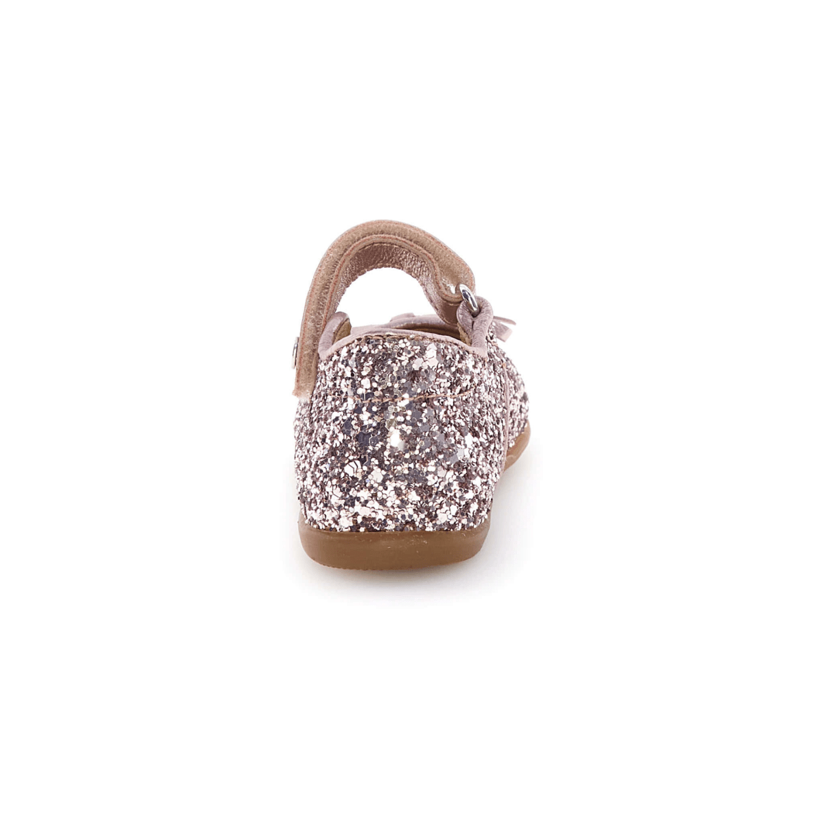 Naturino Toddlers (Sizes 22-27) Ballet Silver Glitter/Pink Metallic