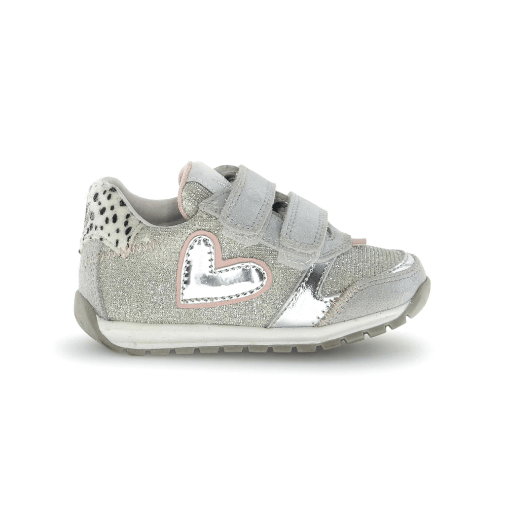 Naturino Toddlers (Sizes 23-27) Quelly 4 VL Silver Heart