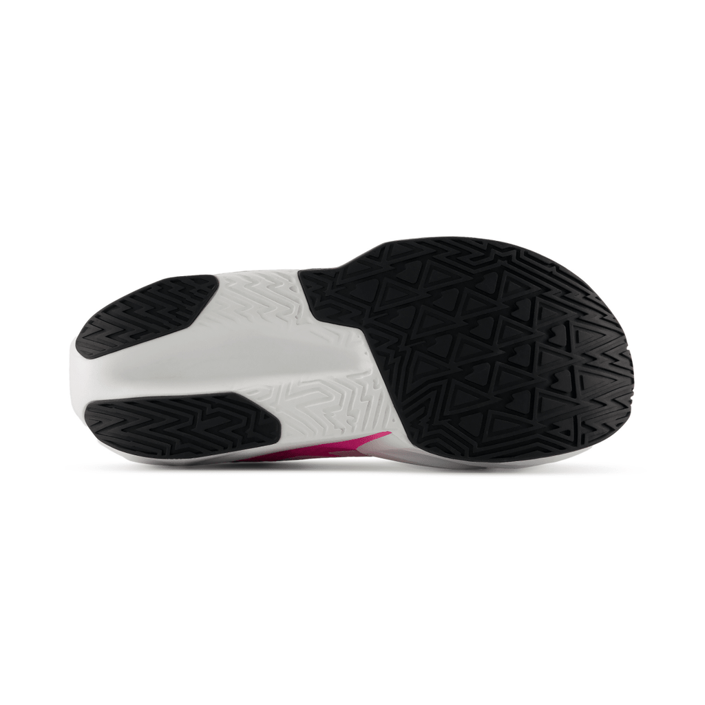 New Balance Kids (Grade School) FuelCell Rebel Lace GFCX4E0 Pink Heat/Sea Salt/White