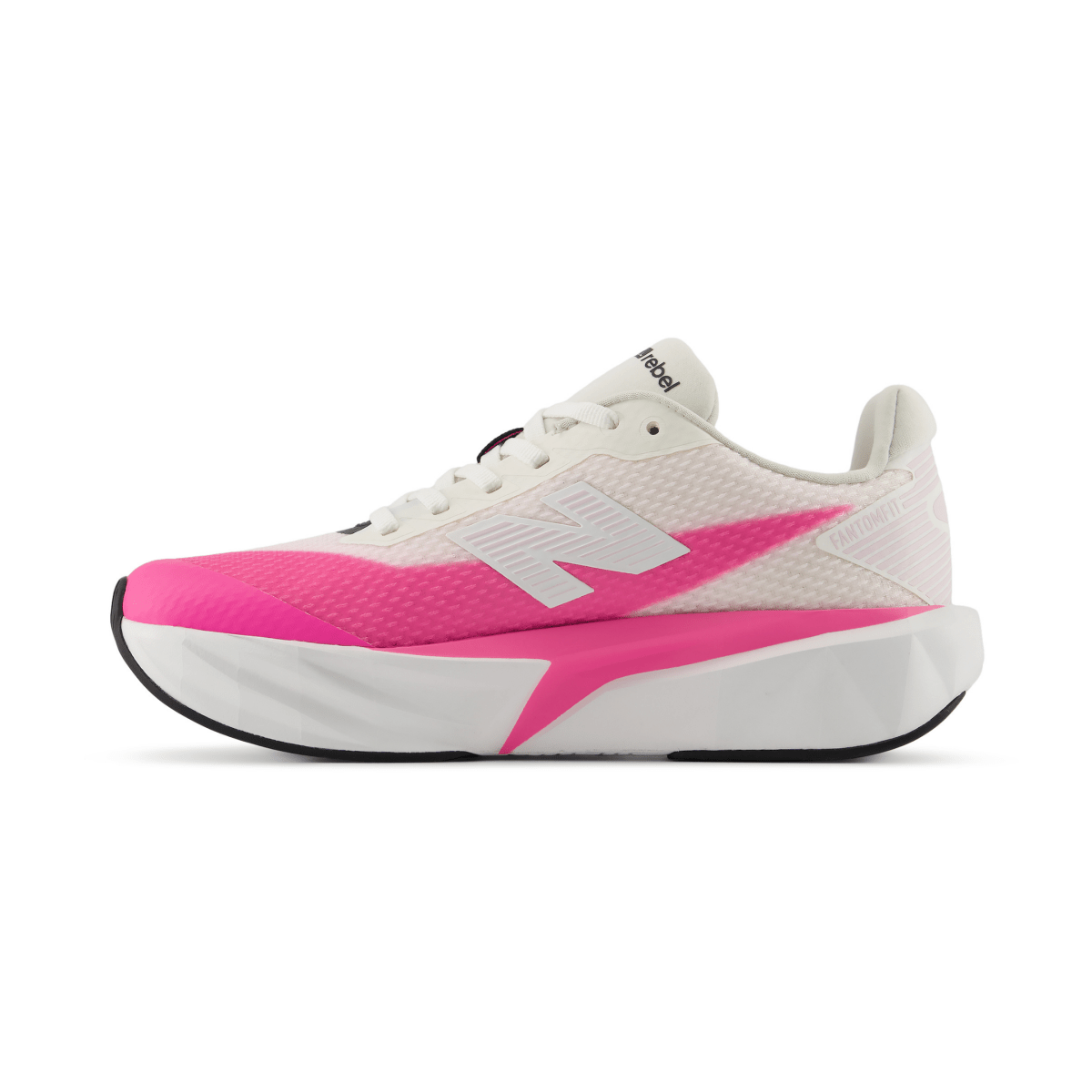 New Balance Kids (Grade School) FuelCell Rebel Lace GFCX4E0 Pink Heat/Sea Salt/White