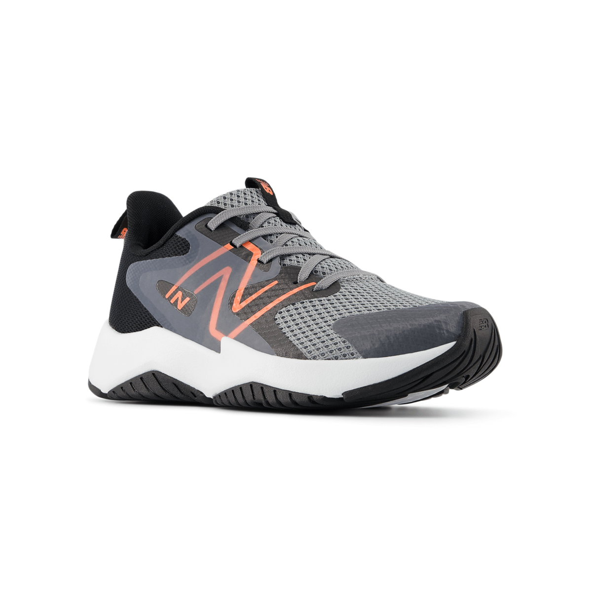 New Balance Kids (Grade School) GRAV3Z8 Rave Run v2 Slate Grey/Black/Tangerine Heat