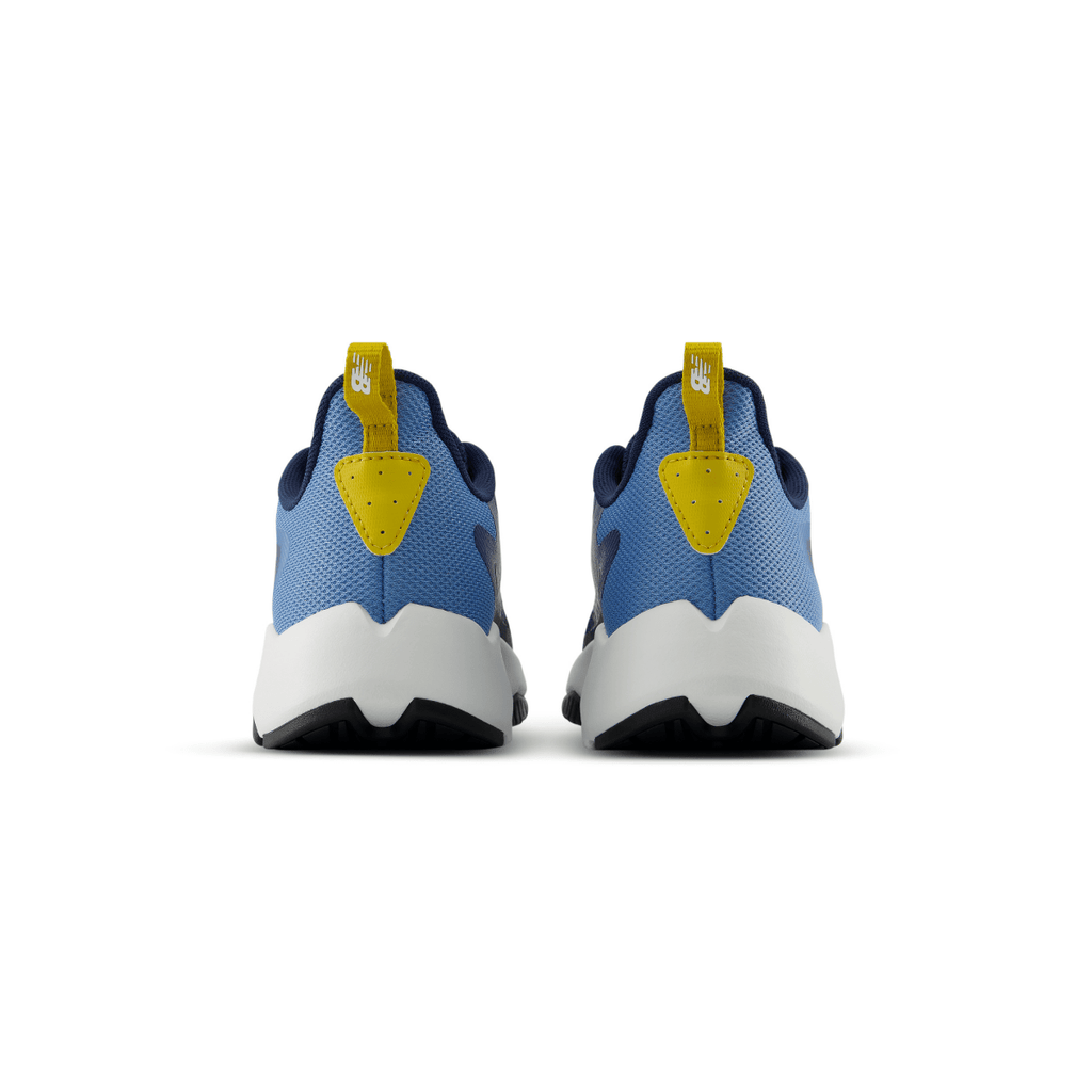 New Balance Kids (Grade School) Rave Run v2 Lace GRAV9CE Analog Blue/Navy/Mars Yellow