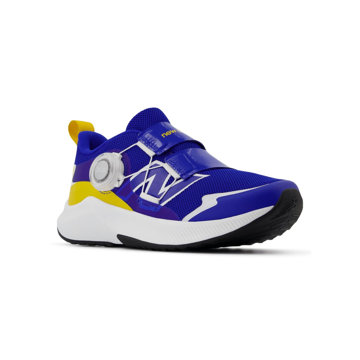New Balance Kids (Preschool) DynaSoft Reveal v4 BOA PTRVLCB4 Blue Gemstone/Ginger Lemon/White