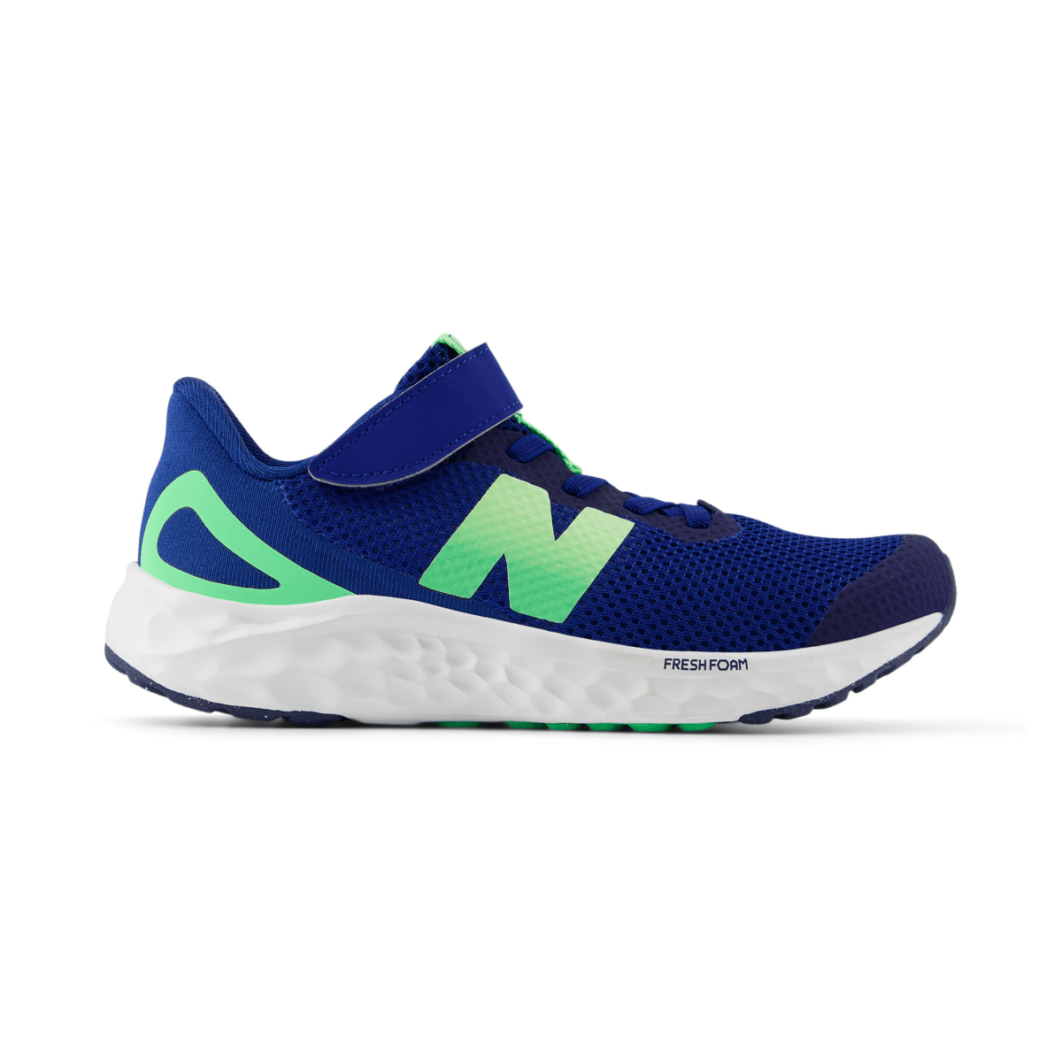New Balance Kids (Preschool) Fresh Foam Arishi v4 PAARIBG4 Galaxy Blue/Lime Leaf/NB Navy