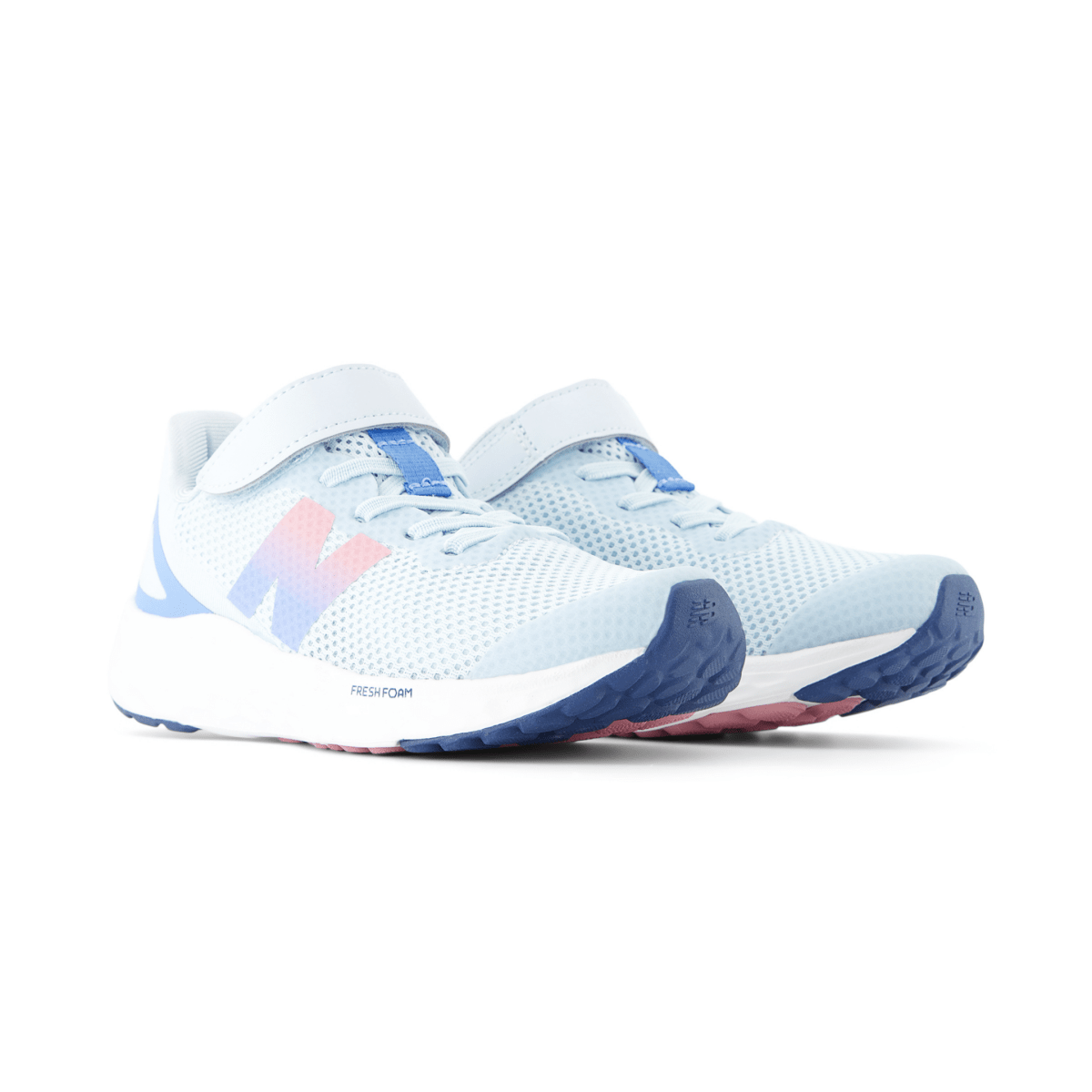 New Balance Kids (Preschool) Fresh Foam Arishi v4 PAARIBP4 Frosted Glass/Carolina Blue/Pink Taffy