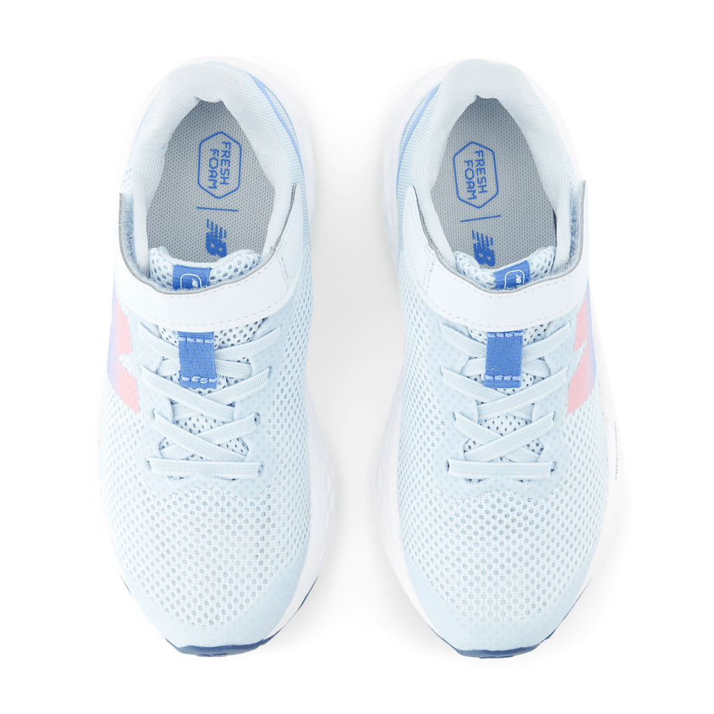New Balance Kids (Preschool) Fresh Foam Arishi v4 PAARIBP4 Frosted Glass/Carolina Blue/Pink Taffy