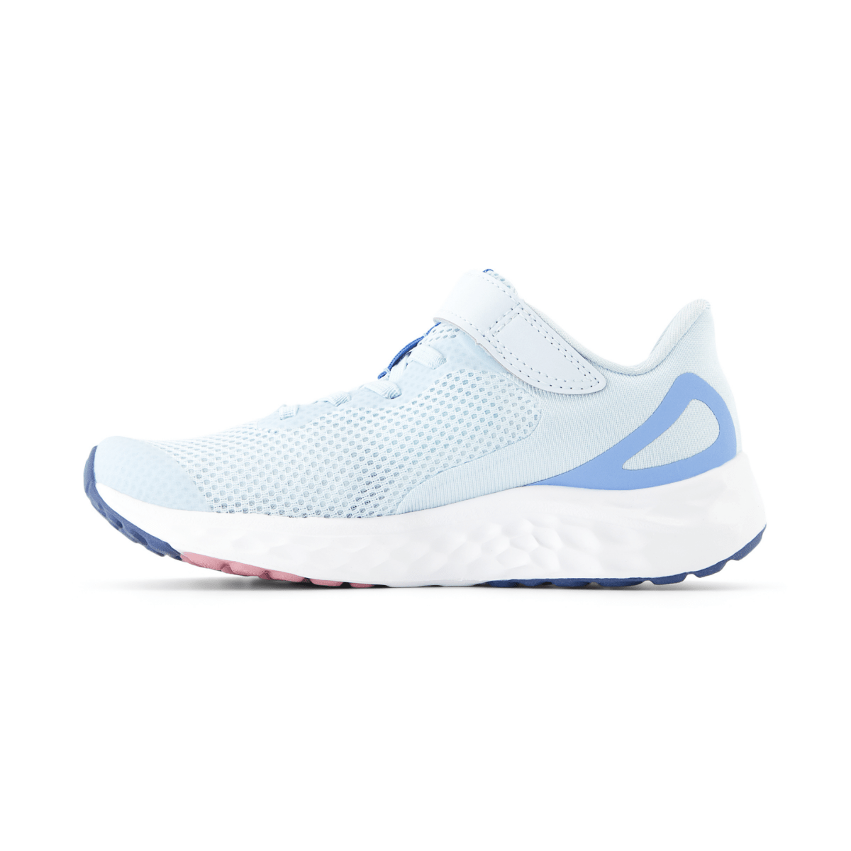 New Balance Kids (Preschool) Fresh Foam Arishi v4 PAARIBP4 Frosted Glass/Carolina Blue/Pink Taffy