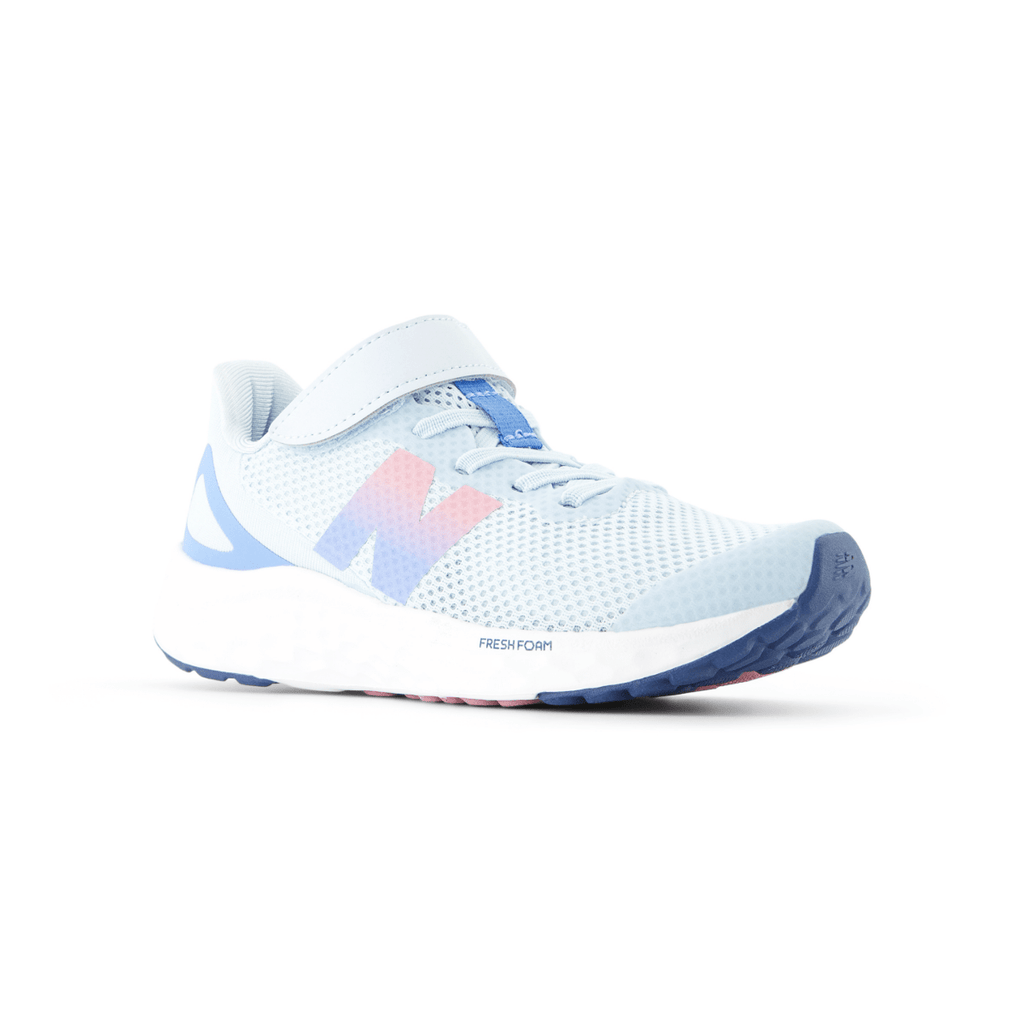 New Balance Kids (Preschool) Fresh Foam Arishi v4 PAARIBP4 Frosted Glass/Carolina Blue/Pink Taffy