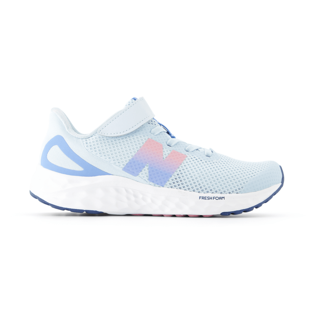 New Balance Kids (Preschool) Fresh Foam Arishi v4 PAARIBP4 Frosted Glass/Carolina Blue/Pink Taffy