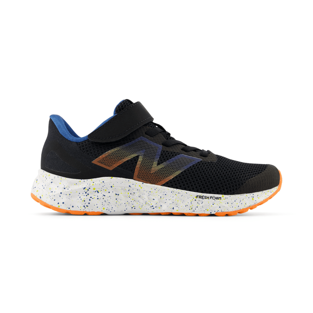 New Balance Kids (Preschool) Fresh Foam Arishi v4 PAARIBS4 Black/Blue Agate/Blaze Orange