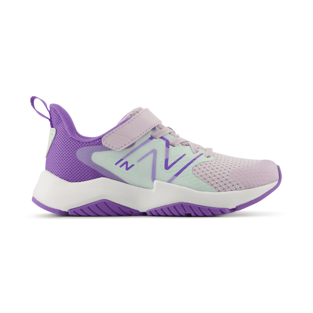 New Balance Kids (Preschool) PRAV8PW Rave Run v2 Taro/Cosmic Jade/Violet Crush