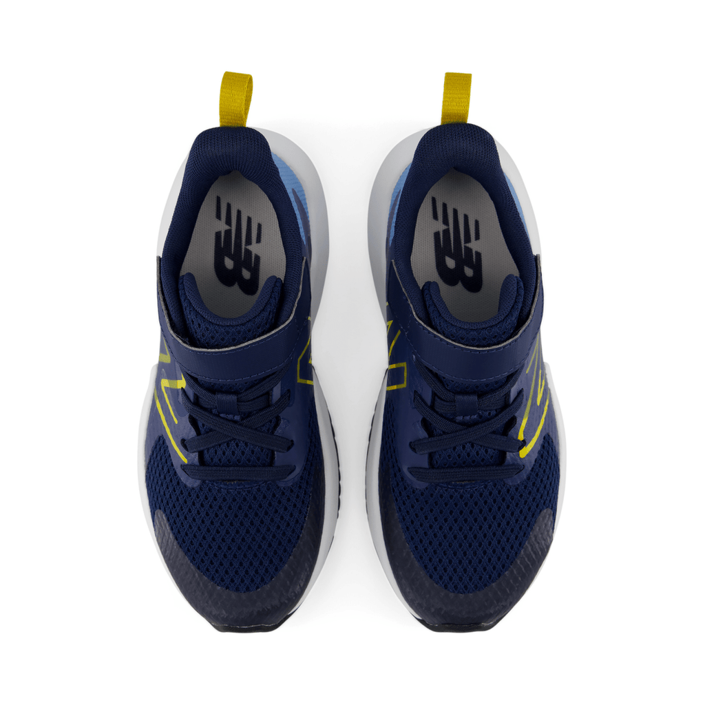 New Balance Kids (Preschool) Rave Run v2 Velcro PRAV3X5 Analog Blue/Navy/Mars Yellow