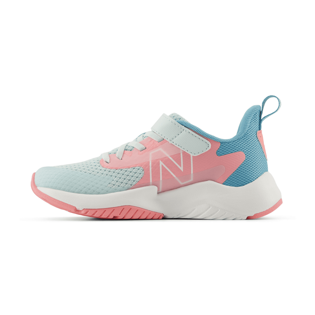 New Balance Kids (Preschool) Rave Run v2 Velcro PRAV6G1 Glint Blue/Double Bubble/Taffy Blue