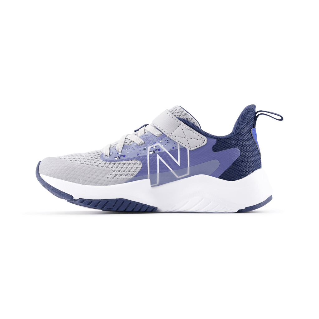 New Balance Kids (Preschool) Rave Run v2 Velcro YTRAVAM2 Raincloud/Dream State/NB Navy