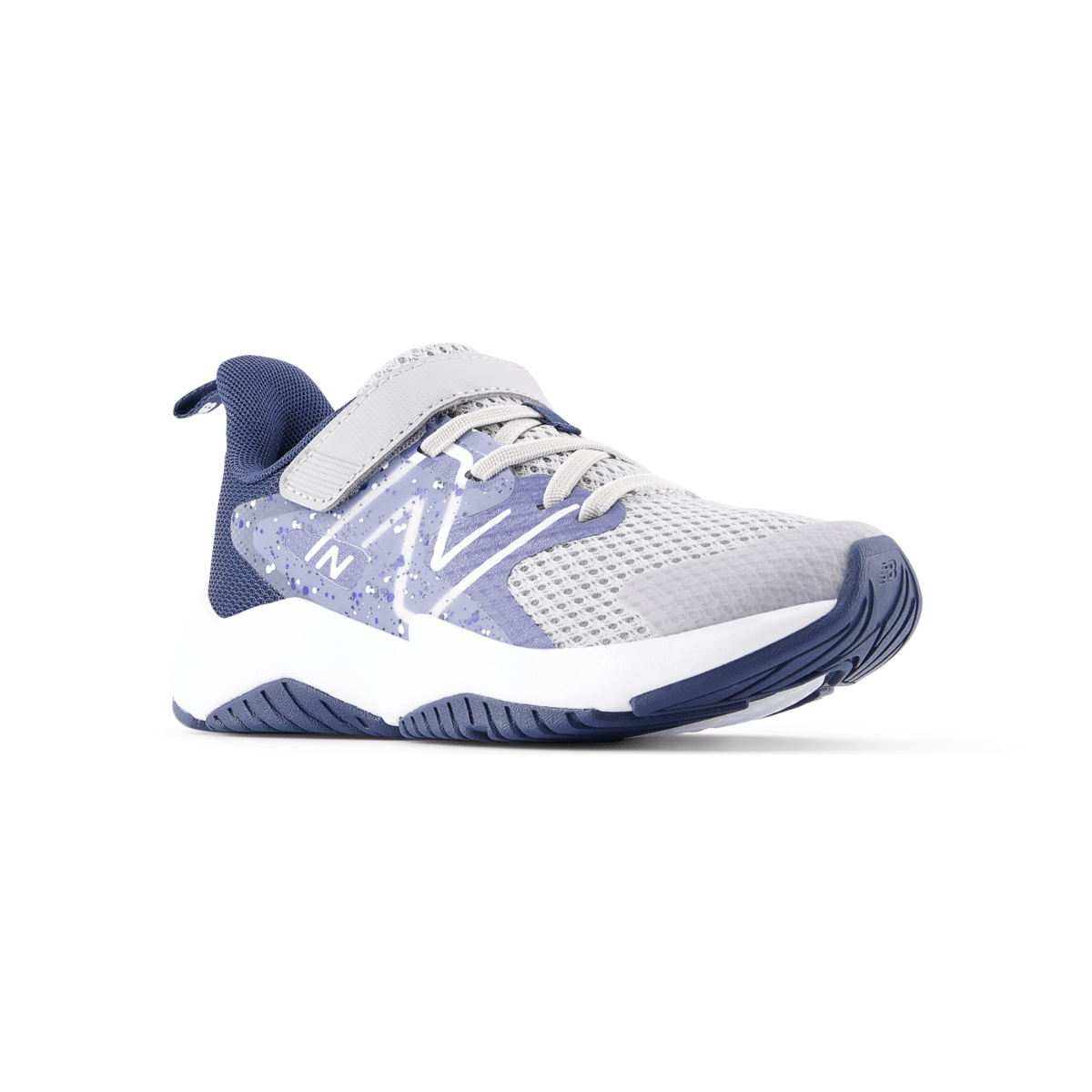 New Balance Kids (Preschool) Rave Run v2 Velcro YTRAVAM2 Raincloud/Dream State/NB Navy