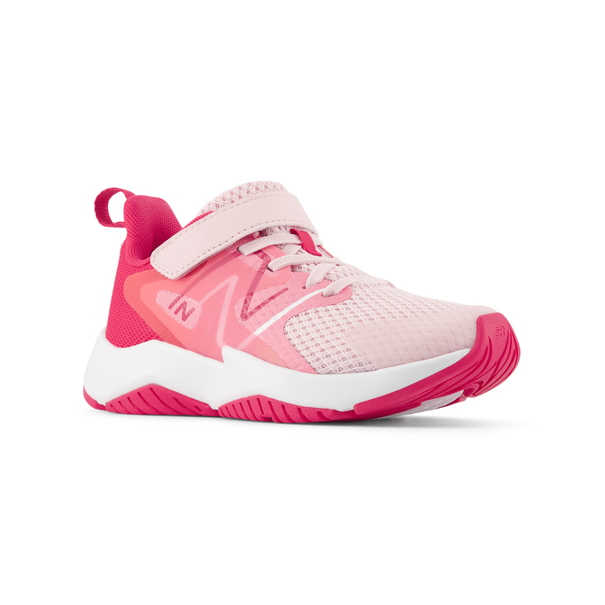 New Balance Kids (Preschool) Rave Run v2 Velcro YTRAVD2 Rose Sugar/Carnival Pink/Signal Pink