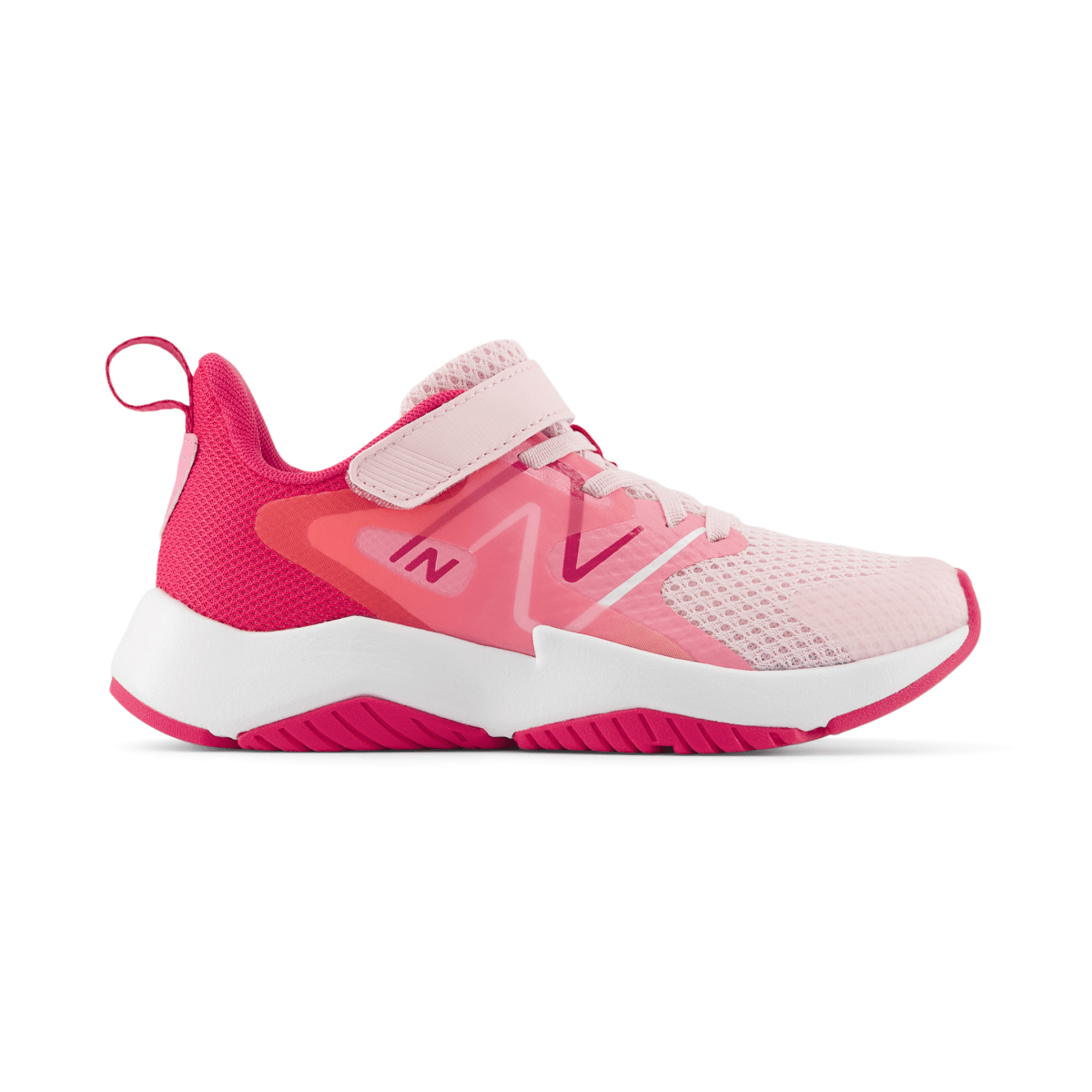 New Balance Kids (Preschool) Rave Run v2 Velcro YTRAVD2 Rose Sugar/Carnival Pink/Signal Pink