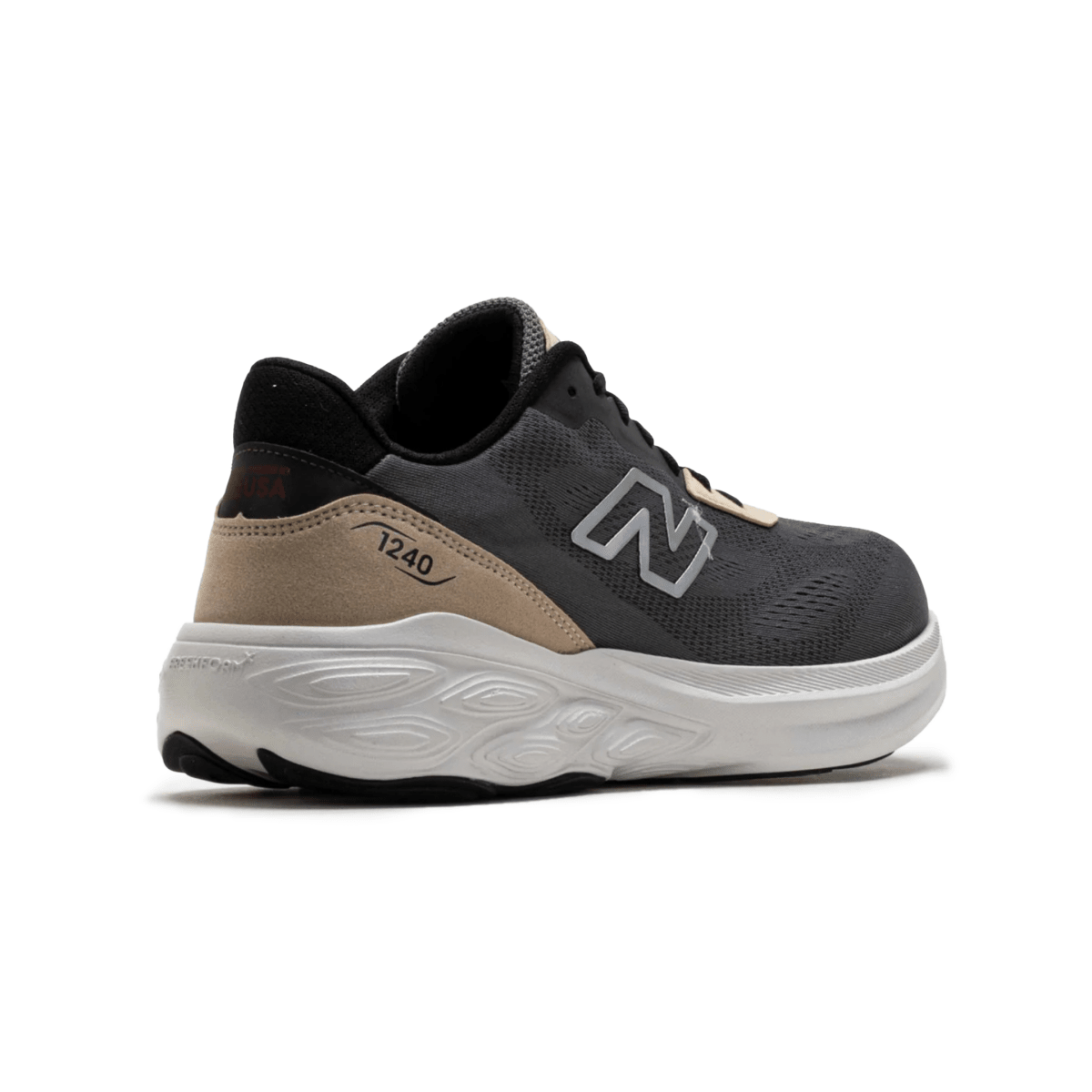 New Balance Men's M1240BS1 Fresh Foam 1240v1 Black/Stoneware/Firecracker