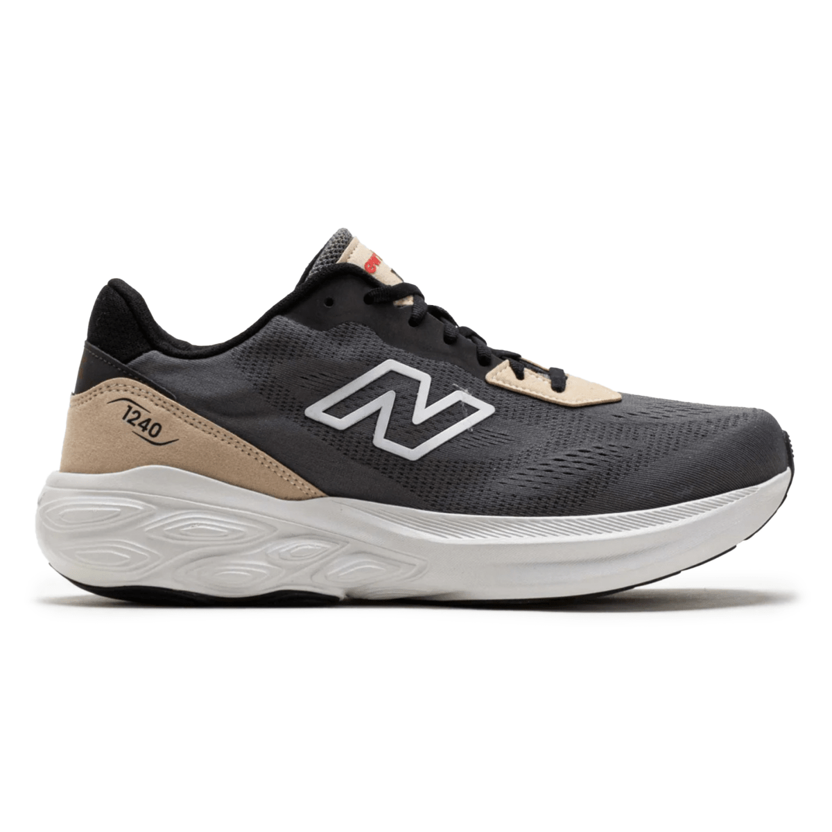 New Balance Men's M1240BS1 Fresh Foam 1240v1 Black/Stoneware/Firecracker