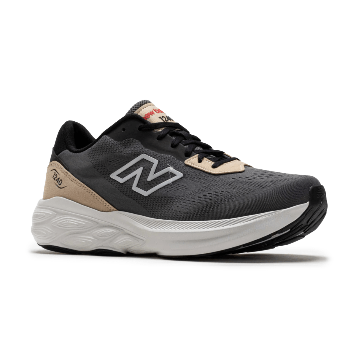 New Balance Men's M1240BS1 Fresh Foam 1240v1 Black/Stoneware/Firecracker