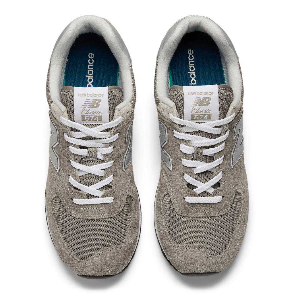 New Balance Men's ML574EVG Grey/White