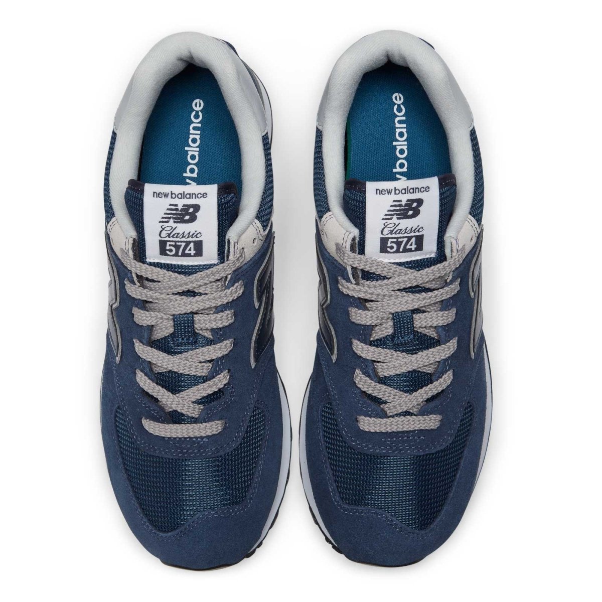 New Balance Men's ML574EVN Navy/White