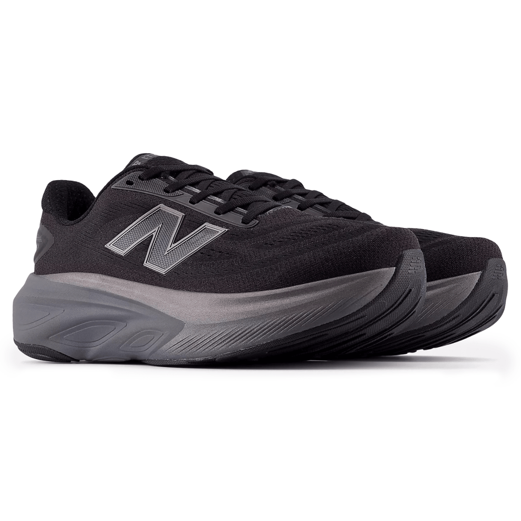 New Balance Men's MMORLA6 Fresh Foam X More v6 Black/Castlerock/Black Metallic
