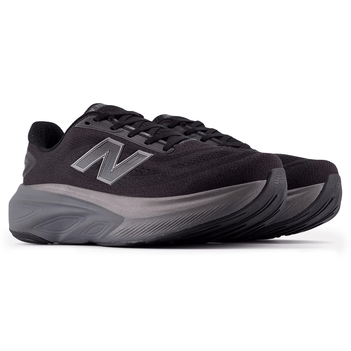 New Balance Men's MMORLA6 Fresh Foam X More v6 Black/Castlerock/Black Metallic