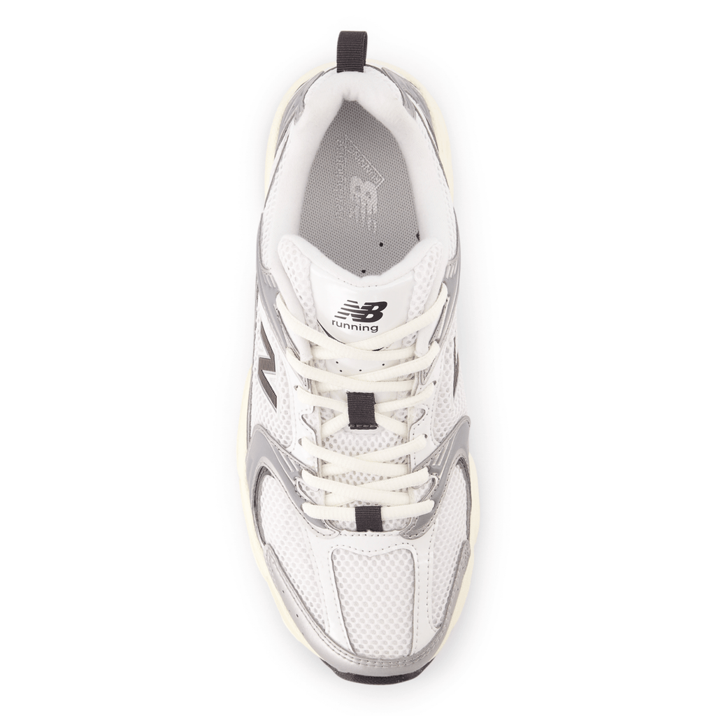 New Balance Men's U530ESA Silver Metallic/Black Cement